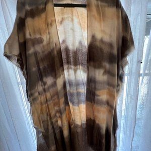 Free People Earthtone Shawl